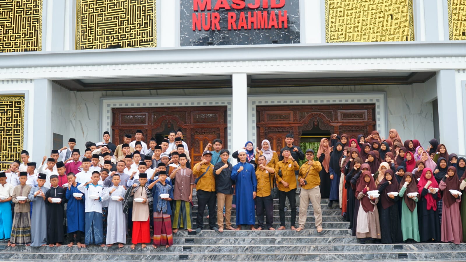 Organisasi Pers Taring Kunjungi Santri Ponpes Riyadhus Sholihin Doa Bersama Untuk Walikota Bandar Lampung
