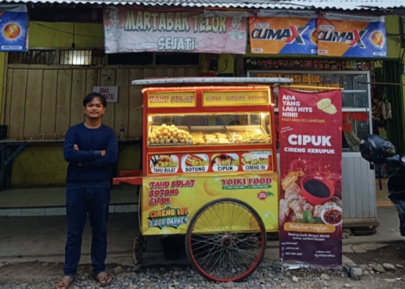 Mahasiswa MBKM  Kewirausahaan Cahya Dwi Saputra, Sukses Merintis Usaha Kuliner