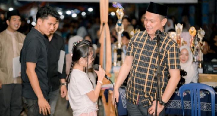 Pj. Sekda Tedi Zadmiko Membuka Kakiceran Perdana di Pekon Malaya