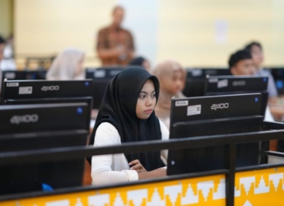Unila Wujudkan PMB Proaktif Melalui UTBK-SNBT 2025