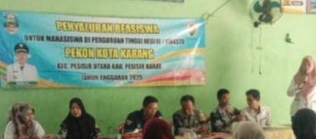 Pemdes Pekon Kota Karang Realisasikan BLT,DD Tahap 1