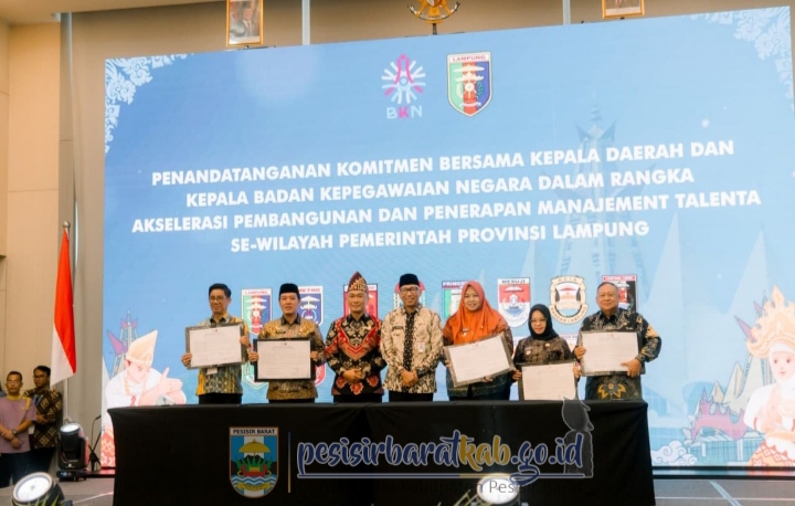 Dedi Irawan Hadiri Penguatan Implementasi Manajemen Talenta ASN Pemda Se-Lampung