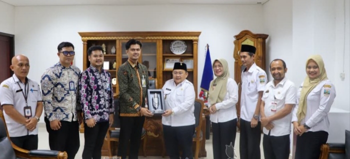 Irawan Topani Sambut Audiensi Bpjs Ketenagakerjaan Cabang Lampung Utara