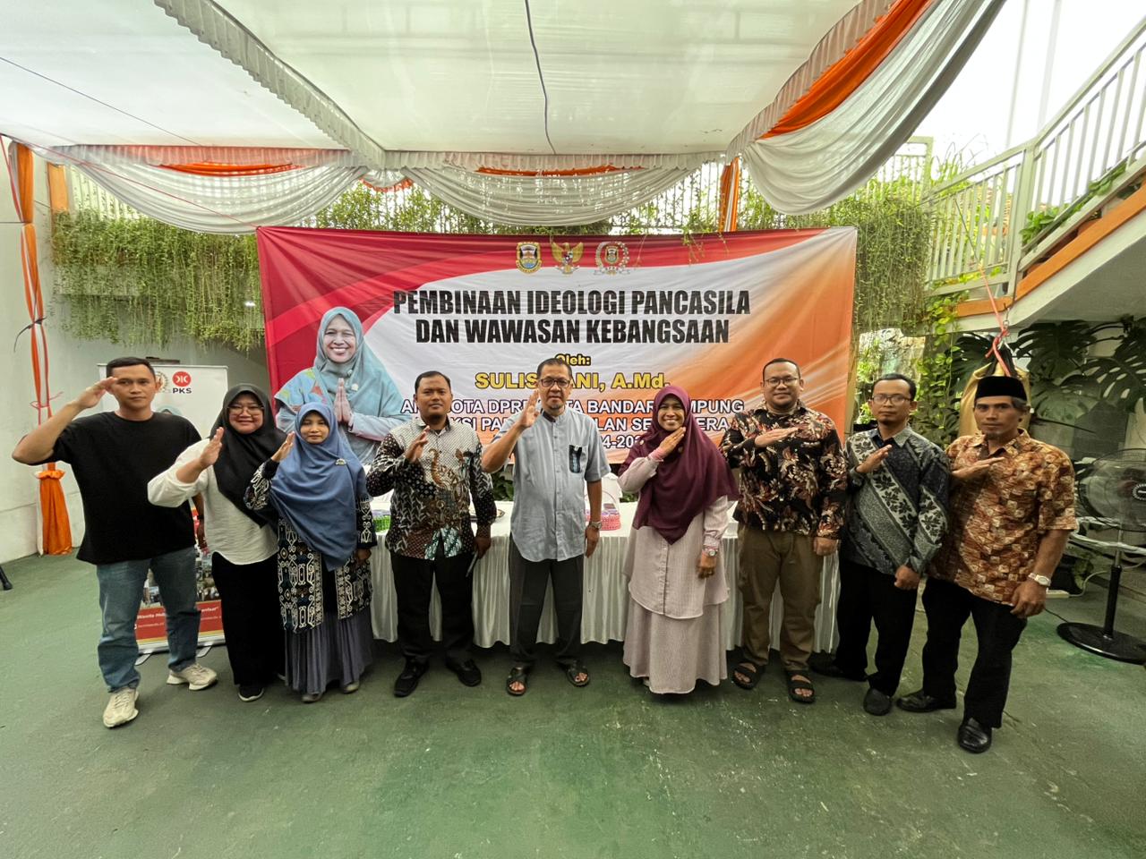 Sosialisasi PIP-WK, Sulistiani Ajak Masyarakat Amalkan Ideologi Pancasila di Kehidupan Sehari-hari