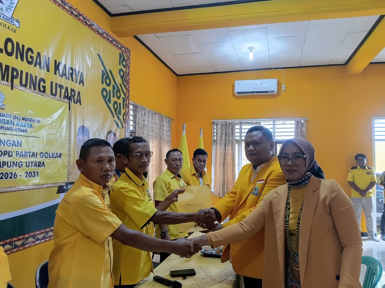 Arnando Ferdiansyah Dipastikan Pimpin Golkar Lampura