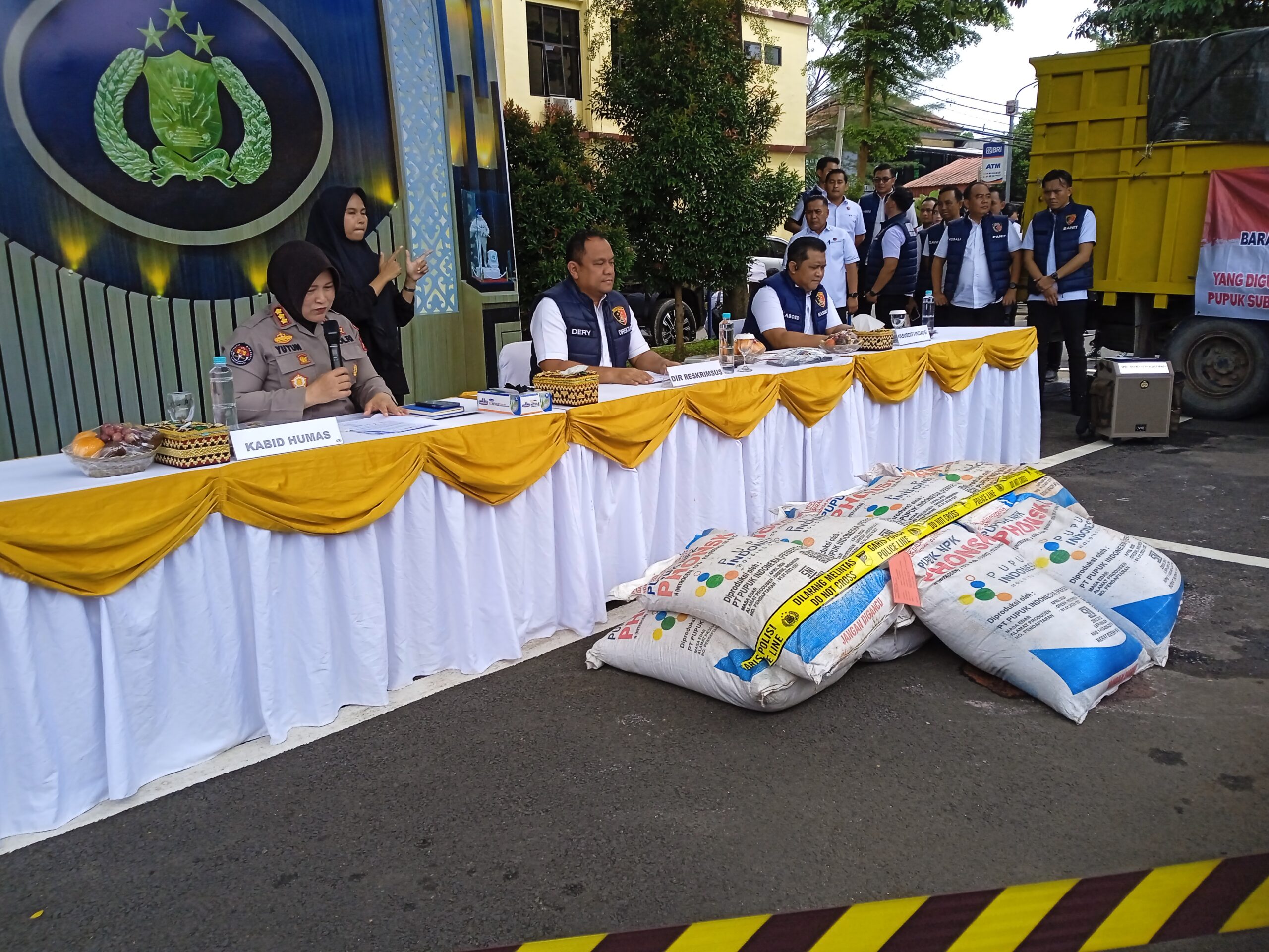 Ditreskrimsus Polda Lampung Berhasil Ungkap Penyalahgunaan RDKK Pupuk Subsidi 